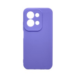 Capa de Silicone Macio com Moldura de Câmera para Xiaomi Redmi 15C 173mm Roxo Capa de Silicone Macio com Moldura de Câmera para Xiaomi Redmi 15C 173mm Roxo